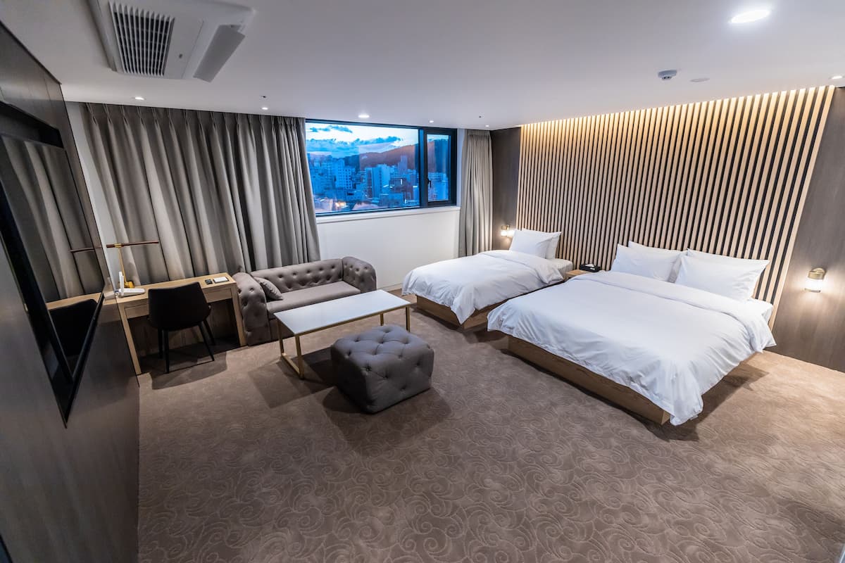 Signature suite (Ashton Suite) | 1 slaapkamer, een bureau, geluiddichte muren, gratis wifi