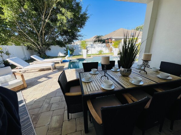 Restaurang utomhus