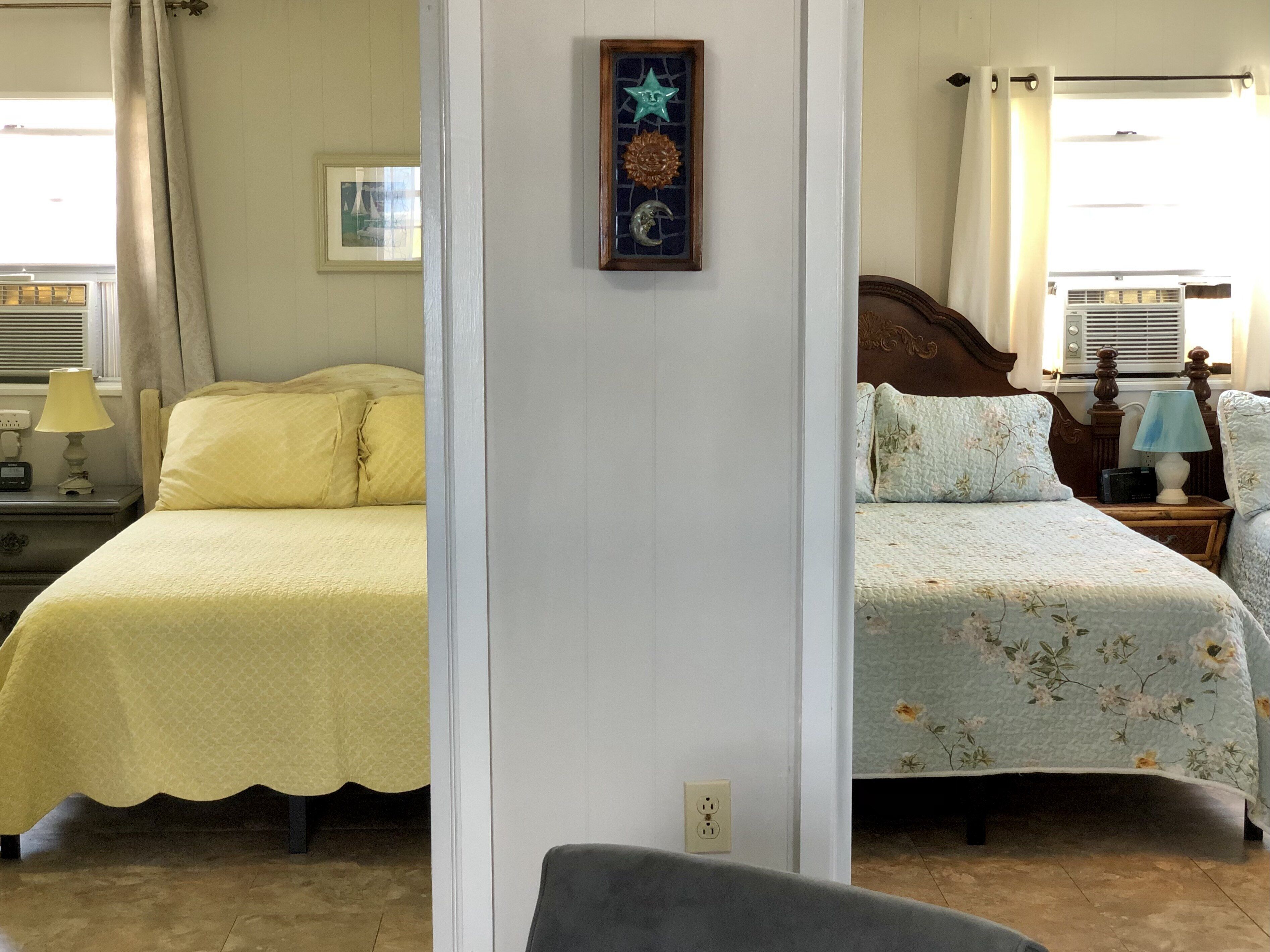 2 chambres, fer et planche à repasser, Wi-Fi gratuit, draps fournis