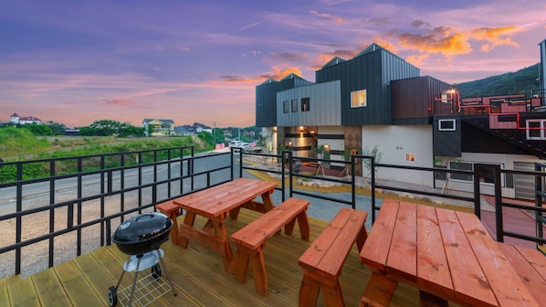 Área de parrillas y picnic