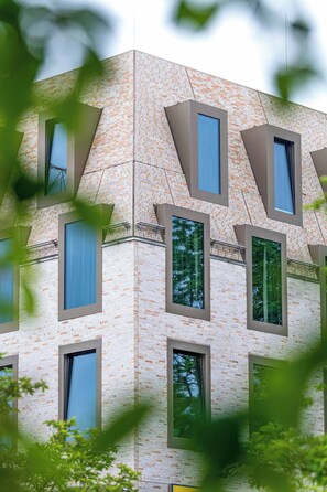 Overnatningsstedets facade