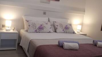Standard Apartment, Balcony, Sea View | In-room safe, iron/ironing board, free WiFi, bed sheets
