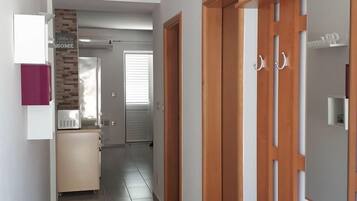 Standard Apartment, Balcony, Sea View | In-room safe, iron/ironing board, free WiFi, bed sheets