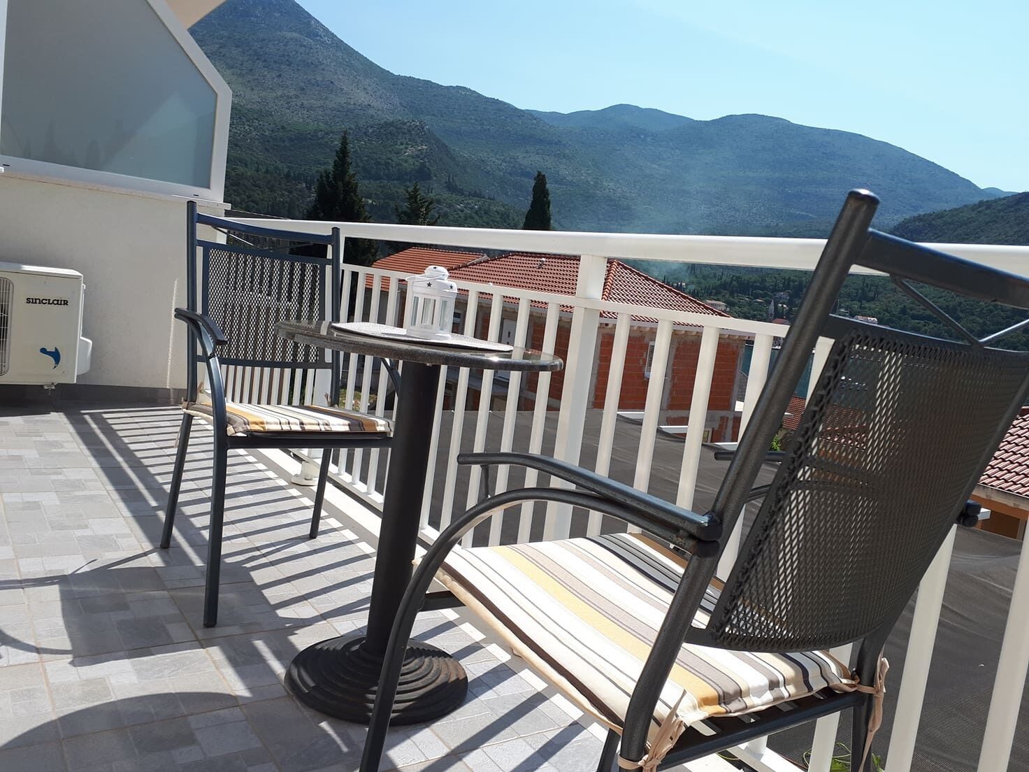 Apartamento standard, sacada, vista para o mar | Vista da sacada