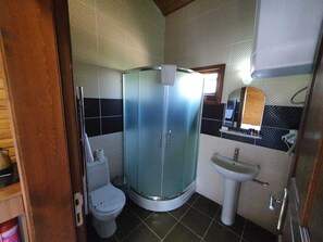 Bathroom - Bağbaşı Yaylası Bungalov Evleri (Denizli)
