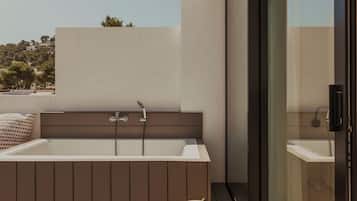 Habitación Deluxe doble, terraza | Terraza o patio