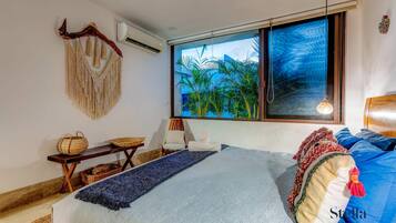 1 dormitorio, tabla de planchar con plancha, wifi y ropa de cama