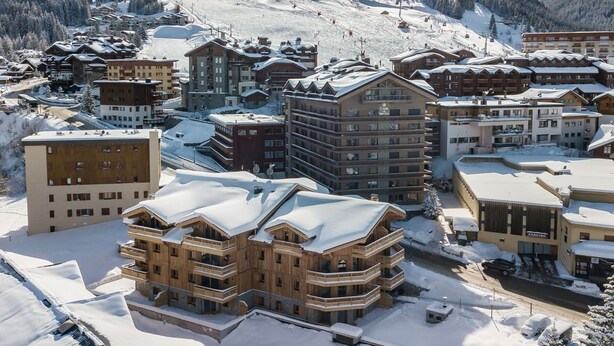 Exterior - Modern apartment in Courchevel, near slopes (Courchevel 1650)