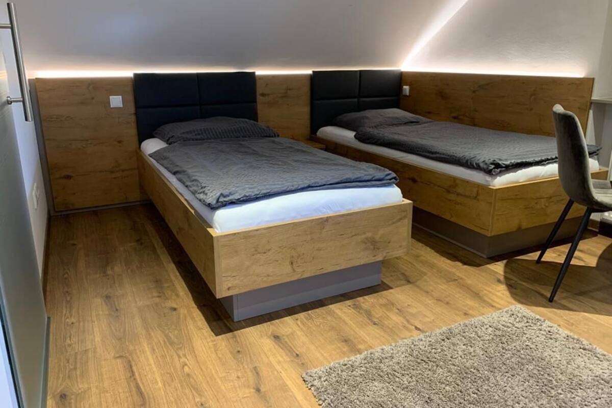 Double or Twin Room | Desk, WiFi (free), bed sheets