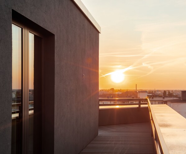 Vue depuis le balcon