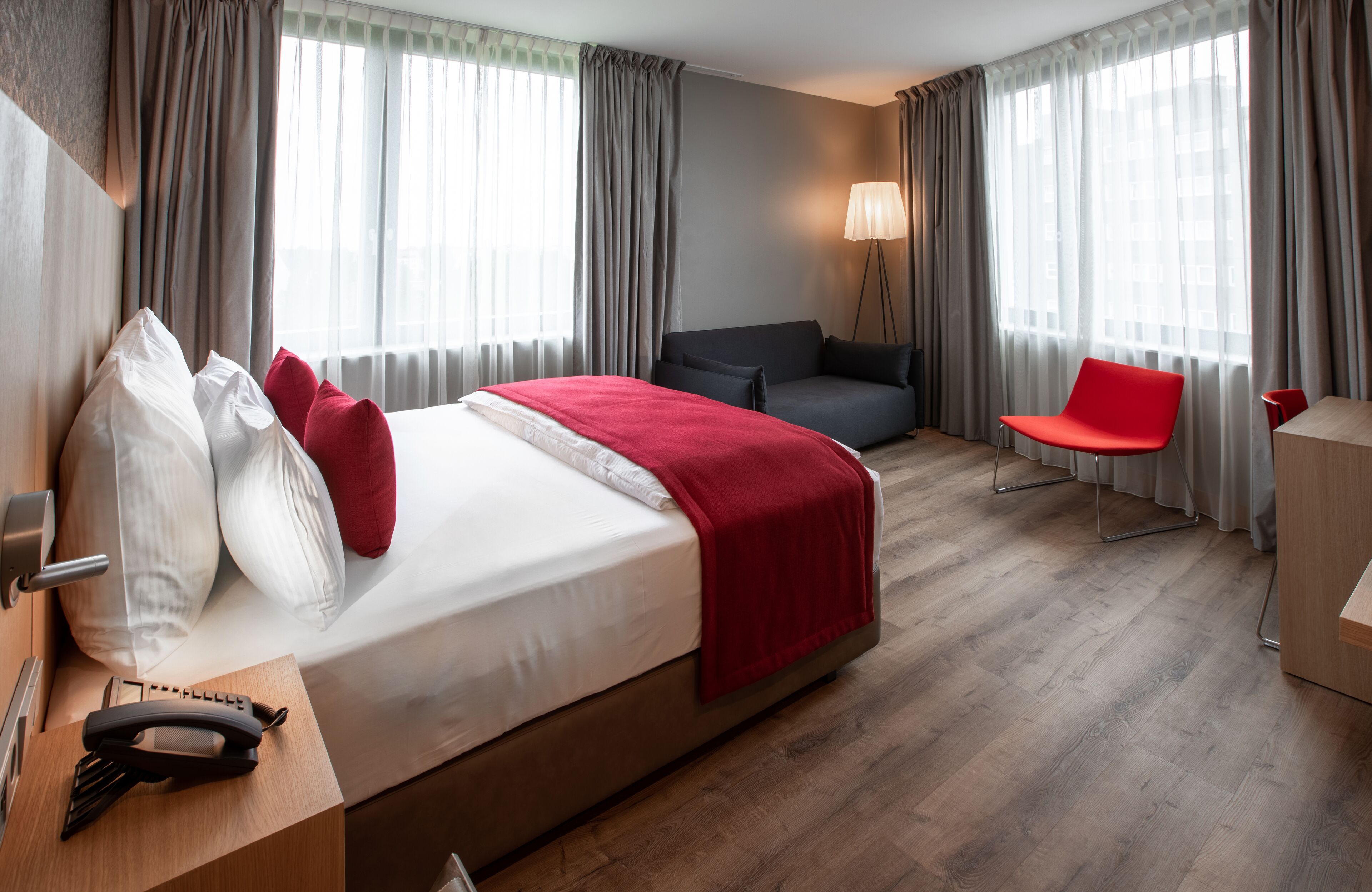 Superior Room | In-room safe, desk, laptop workspace, blackout drapes