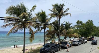 Sea and Mtn Views-Walk To Cane Bay Beach Cottage