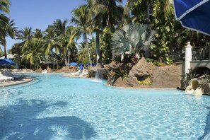 Beheizter Pool