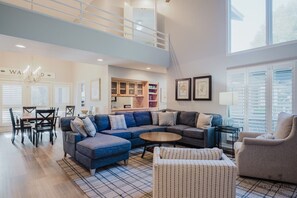 Smart TV, DVD player, ping pong, video library