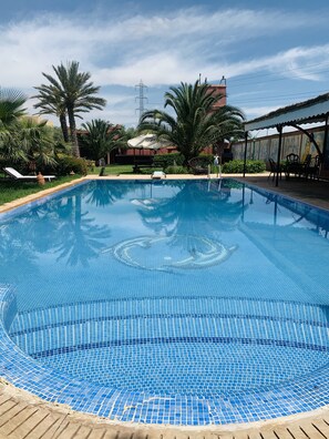 Indoor pool, seasonal outdoor pool, free cabanas, sun loungers
