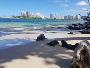 بالقرب من الشاطئ