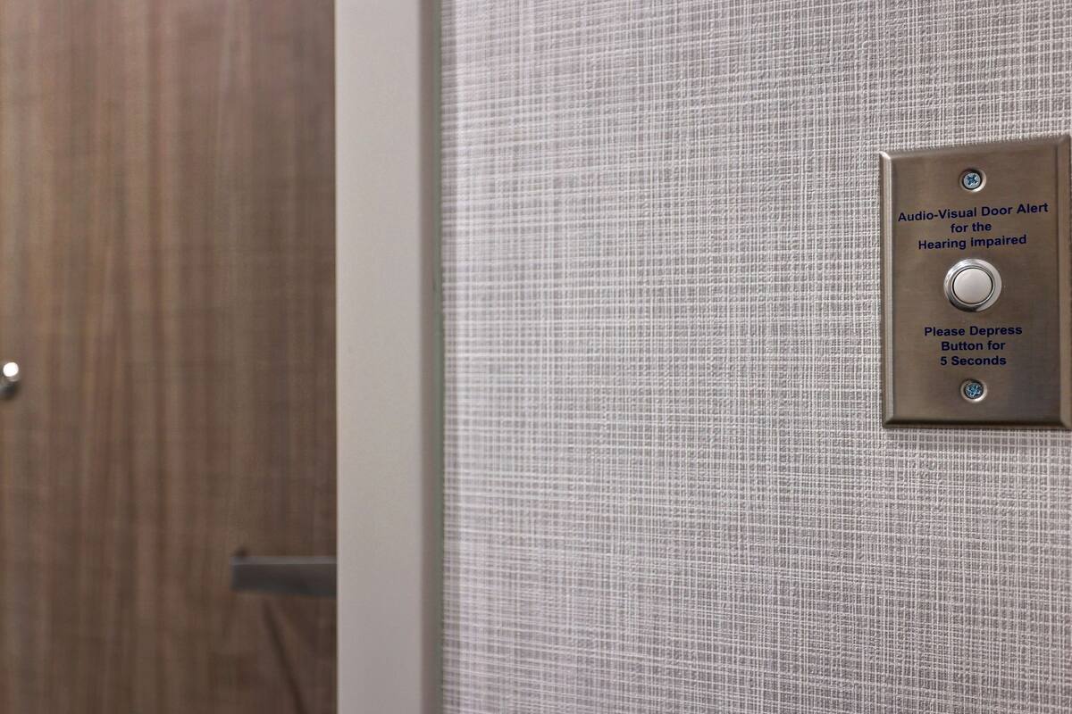 Room, 2 Queen Beds, Accessible (Hearing) | In-room safe, desk, blackout drapes, iron/ironing board