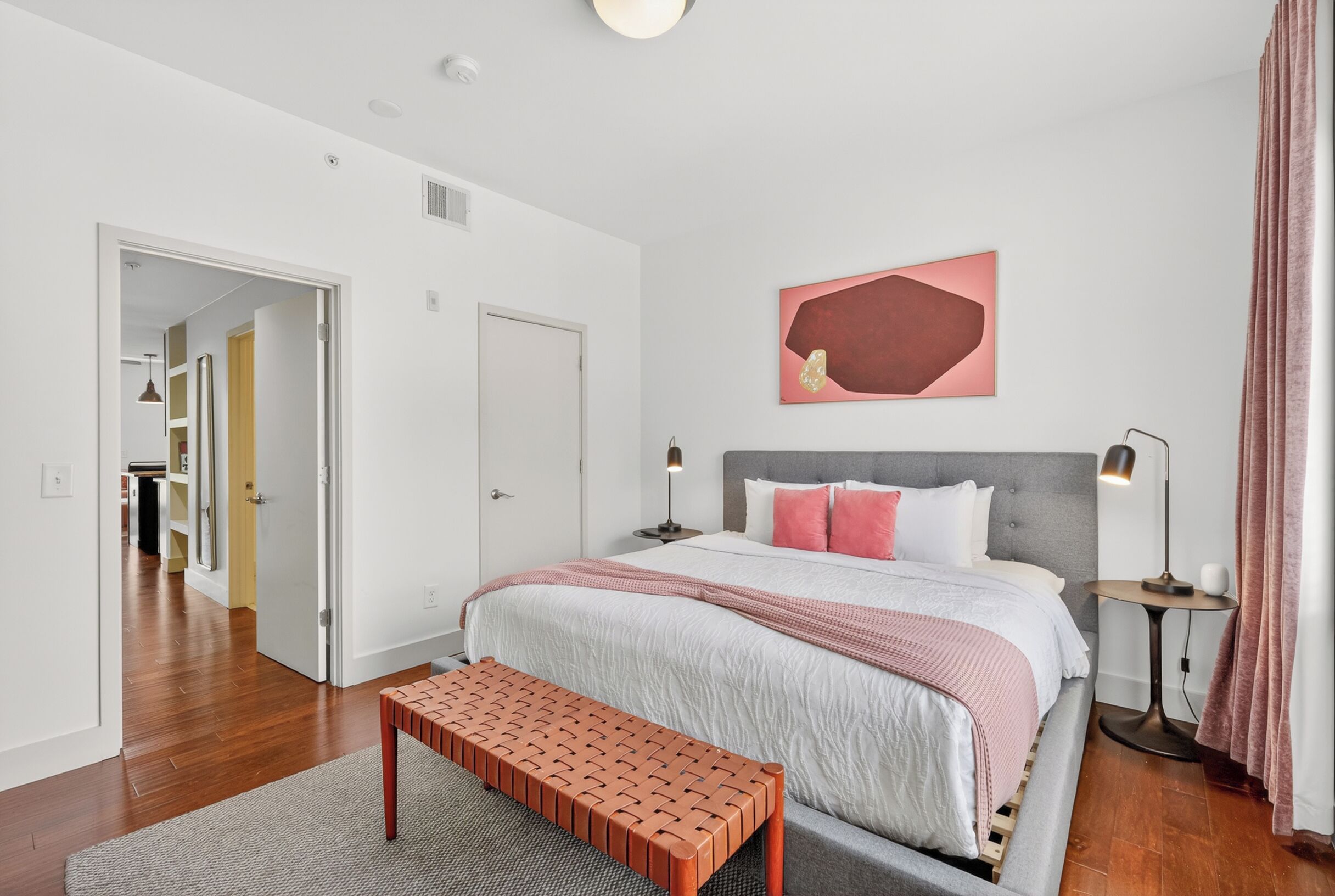 1 bedroom, iron/ironing board, travel crib, free WiFi