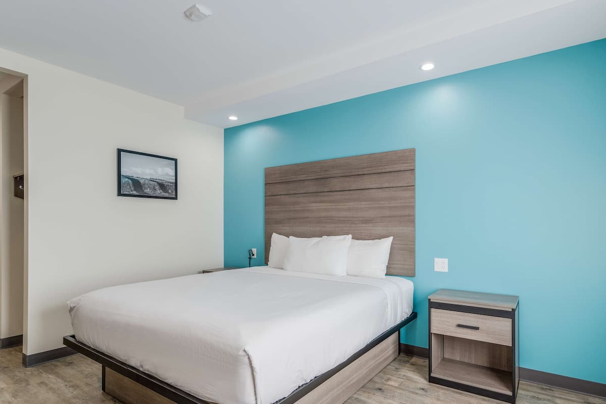 Chambre, 1 très grand lit, non-fumeurs | Décoration personnalisée, ameublement personnalisé, bureau