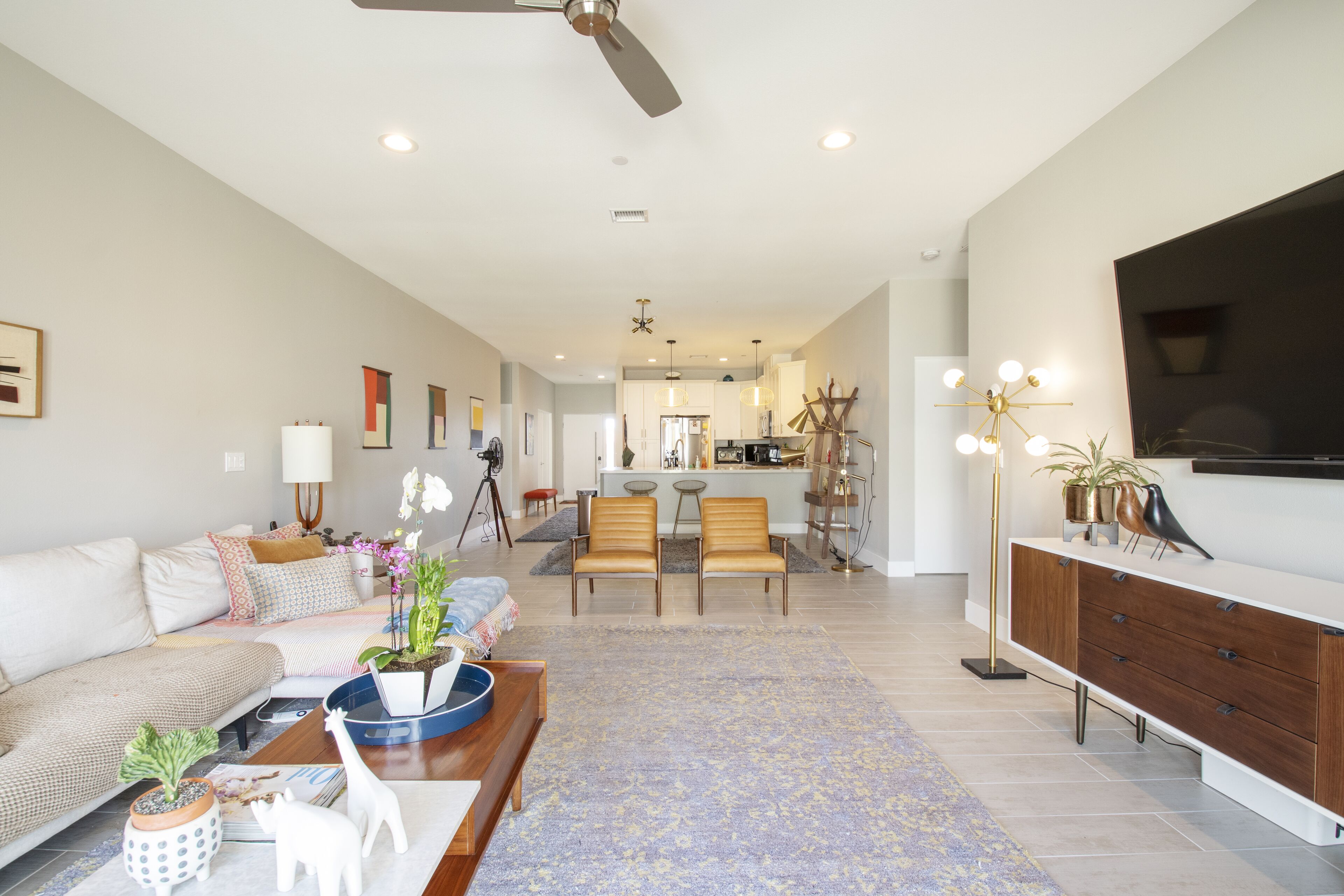 Smart TV, video games, DVD player, offices