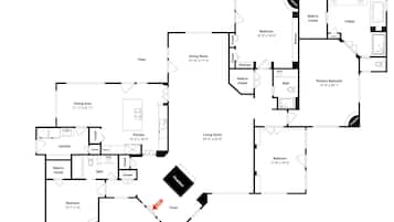 Casa (4 Bedrooms) | Servicio de la propiedad