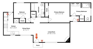 Estudio (2 Bedrooms) | Servicio de la propiedad