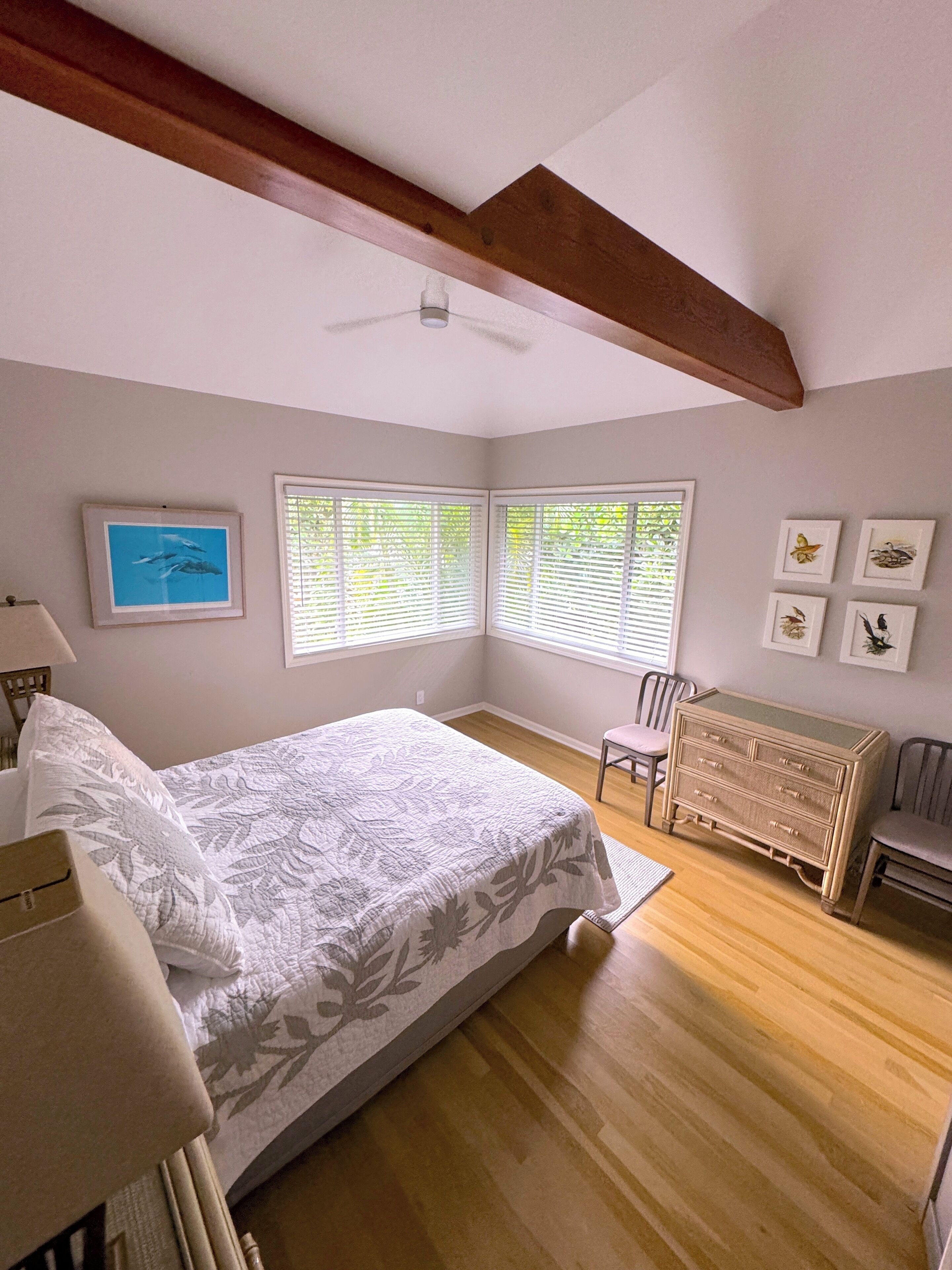 3 bedrooms, in-room safe, iron/ironing board, free WiFi