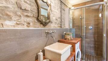 House | Bathroom | Shower, hair dryer