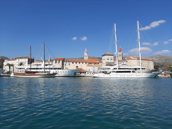 Apartment | Exterior - Sea View Apartment in Okrug Gornji near Trogir Center (Okrug)