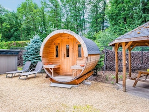 Exterior - Charming Chalet in Grandhan With Jacuzzis Near Ourthe River (Durbuy)