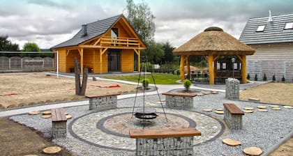 Eco-friendly House by Goszcza Lake