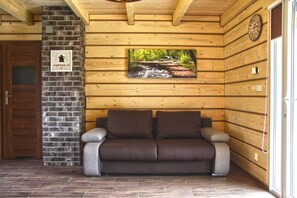 House | Living room - Eco-friendly House by Goszcza Lake (Lubrza)