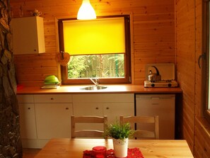House | Private kitchen | Highchair - Holiday Home in Kopalino Near Sea Beach (Choczewo)