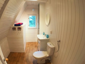 Shower, towels