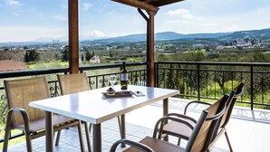 Balcony - Gorgeous Villa in Adele With Pool and Lovely Garden (Rethymno)
