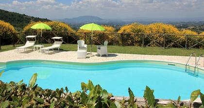Farmhouse in Casperia With Pool & Scenic Views
