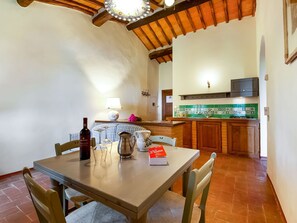 Dining - Rustic Tuscan Hamlet With Swimming Pool, Among the Chianti Vineyards (Castellina in Chianti)