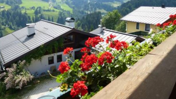 Alpehytte | Balkon