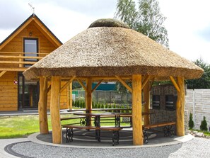 House | Outdoor dining - Peaceful Retreat by the Lake (Lubrza)