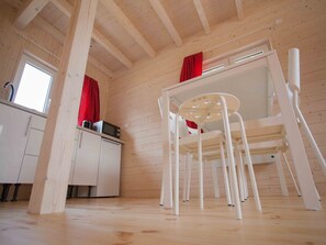 Bungalow | Dining - Bungalow in Pomeranian With Garden (Ustka)