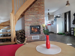 Living room - Fantastic House, Located Among Meadows and Nature, Near the Sea (Smoldzino)
