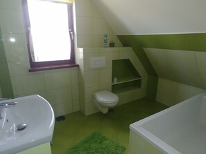 Cottage | Bathroom - Countryside Escape With Sauna (Suchowola)