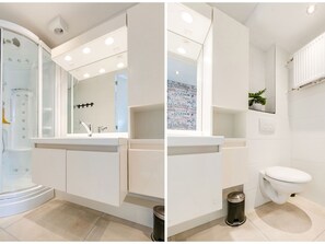 Dusche, Handtücher