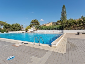 Outdoor pool - Elegant Villa in Mazzaforno near Sea Beach (Cefalù)