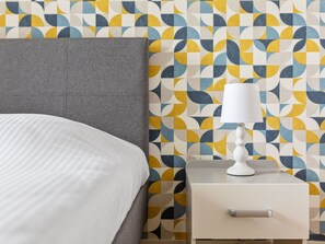 1 kamar tidur dan seprai linen