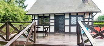 Aesthetic Holiday Home in Wielka Wies With Terrace