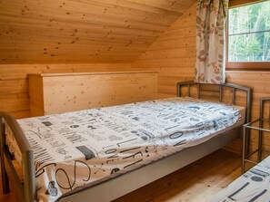 Chalet | 2 habitaciones, muebles diferentes y ropa de cama
