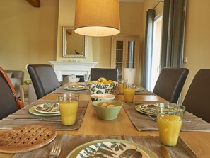 Dining - Serene Villa in Les Forges With Swimming Pool (Les Forges)