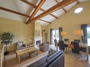 Living room - Serene Villa in Les Forges With Swimming Pool (Les Forges)