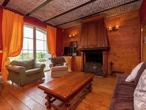 House | Living area - Wonderful Holiday Home in Saint-hubert With Sauna (Libramont-Chevigny)